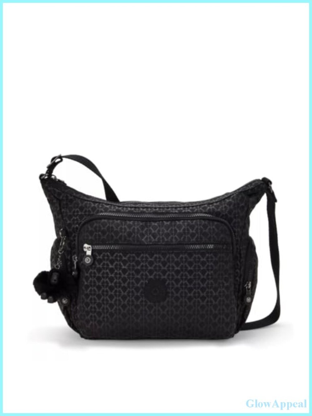 Kipling Gabbie Crossbody Bag Lightweight Nylon Messenger Purse